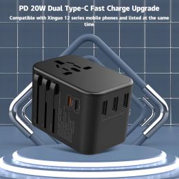 Rdxone Plug Adaptor travel adapter Universal Power Adapter Charger for US UK EU AU wall Electric Plugs Sockets Converter
