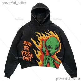 Rosa grunge moletom oversized zip up hoodie carta impressão hoodies feminino goth y2k topos harajuku streetwear roupas 156