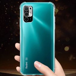Shockproof Transparent Case For Xiaomi Mi Note 10 Lite 11T Pro Ultra 9 SE For Redmi Note 8 9 10 11 Pro 10S 9S 9A Soft Back Cover
