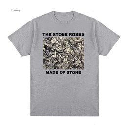 Men's T-Shirts The Stone Roses Vintage T-Shirt Album Cover Wanna Be Adored Cotton Men T Shirt Tee Tshirt Womens Tops 551