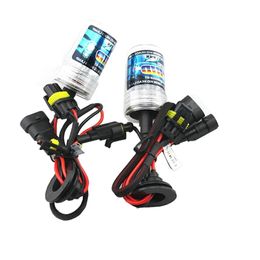 1Pair H4 HID Xenon Light 35W 55W H4 4300K 6000K 8000K 12000K White Blue Auto Replacement Bulbs