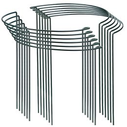 Supports A Pack Of 12 Semicircular Plant And Flower Support Piles And Flower Pots For Tomato Plant Boundary Support