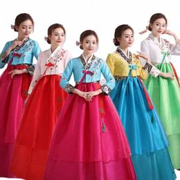 korean Ancient Costume Palace Official Ethnic Minority Traditial Female Korean Dance Dachangjin Performance Dr O1Al#