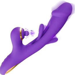 G-point hollowed out tapping Daphne 4th generation vibrating stick sucking and fastening 7-frequency AV female adult sex toy