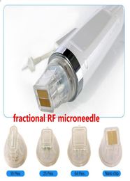 4 tips Disposable replacement 102564nano pin head gold cartridge fractional RF microneedle microneedling micro needle machine c9575193