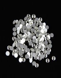 Clear Colour ss16 Flat Back Non fix Rhinestones For Nails013465909