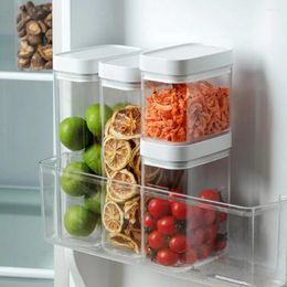 Storage Bottles Airtight Food Containers Durable Food-grade Transparent Jar For Kitchen Sealed Grain Box With Good