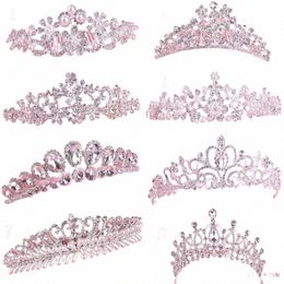 best Selling Bridal Fascinators With Rhineste Head Pieces Crystal Bridal Headbands Tiaras Crowns Wedding Hair Accories u44E#