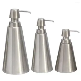 Liquid Soap Dispenser Silver Hand Multifunctional Portable Lotion Storage Bottles Large Capacity Practical Container