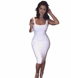 aliexpr Summer Sexy Tank Top Dr European and American Plus Size Women's Sleevel midi Dr o14A#