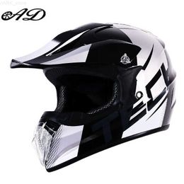 Motorcycle Helmets Kart electric motorcycle adult off-road racing helmet mens and womens rally helmet mountain racing downhill full helmetL204