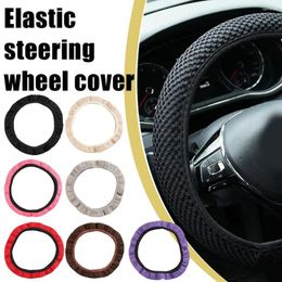 Steering Wheel Covers Universal Fashion Car Cover Without Inner Elastic Grip For Easy Installation And Removal Non Slip I8L7