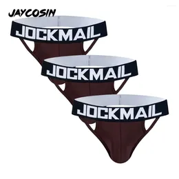 Underpants JAYCOSIN 3PCS Men Underwear Sexy Briefs Breathable Low Waist Solid Shorts Soft Panties Gay