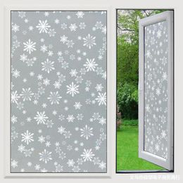 Window Stickers Glass Frosted Sticker With Transparent And Opaque Privacy Bathroom Balcony Sliding Door Film
