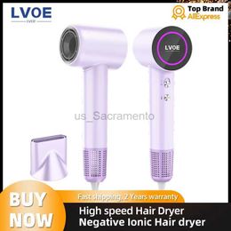 Hair Dryers Professional Leafless Hair Dryer 220V Anion Quick Drying Household Strong Hair Constant Anion Hair Dryer 240329