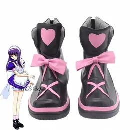 anime Tokyo Mew Mew Zakuro Fujia Cosplay Shoes Boots Game Role Play Uniform Halen Carnival Party Outfit Christmas Props o710#