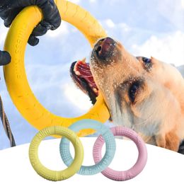 Dog Toy Training Ring Puller Puppy Flying Disc Chewing Toys Outdoor Interactive Game Playing Supplies Zabawki Dla Psa 240328