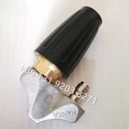 Sprayers Brass Reverse Turbo Jetter Nozzle Root Cutting Nozzle, High Pressure Sewer Drain Cleaning Nozzle, Root Ranger Nozzle