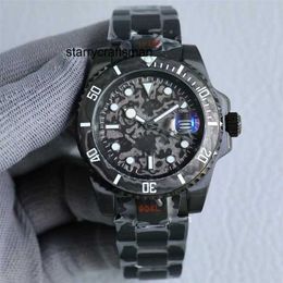 Luxusuhr RLX Clean, Automatik, High-End, neue Uhr, kundenspezifisch, mechanisch, Keramik, vollständiger 904L-Edelstahl, Saphir, leuchtet im Dunkeln, Business, Freizeit, Damen