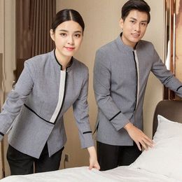 housekee Uniforms Hotel Supplies Maid Hotel Cleaner Uniform Workwear Cleaning Service Uniform Waitr Clothing AS509 T3Qg#