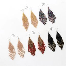 Cat Carriers Design Handcrafted Fashionable Fringe Versatile Eye-catching Tassel Colourful Dangle Earrings Statement On-trend