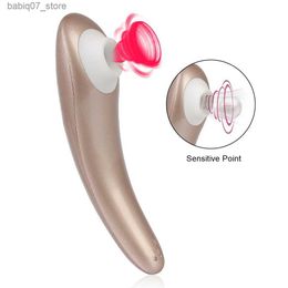 Other Massage Items Tongue clitoris suction vibrator female sex toy breast massager suction clitoris vaginal stimulator Q240329