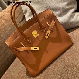 Bag Leather Bk Luxurys High-end Order Togo Large Capacity Handbag Light Women