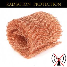 Fabric Pure Copper 4 Thick Wires Filter Screen Food Grade Sanitary Blocker for DIY Hole Filler Antirat Net Stains Cleaning Scourer