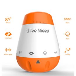 Baby White Noise Machine Smart Music Voice Sensor Infants Bad Sleep Helper Therapy Sound Monitor Generator for Babies Relax Toy 240315