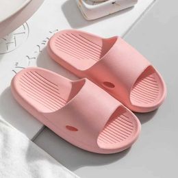 Slippers Indoor Non-Slip Men Women Home Slides Bathroom Bathing Waterproof Shoes Deodorant Soft Bottom Outer Wear Sandals H2403287944