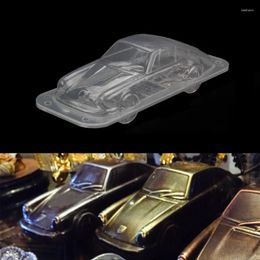 Baking Moulds Plastic Car Design 3D Chocolate Mold DIY Candy Jelly Fondant Cake Decorating Tools Molds