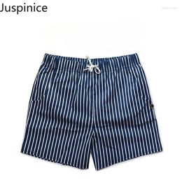 Men's Shorts Summer Cotton Striped Fashion Loose Casual High Street Personality Simple Men Bottom Male Sportswear