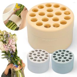 Vases Ikebana Stem Holder Reusable Bouquet Floral Arranger Tool Spiral Ring For Vase Flower Arrangement