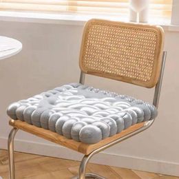 Pillow Delicate Chair Pad Soft Texture Wide Application Comfortable Non Skid Rectangle Floor Mat