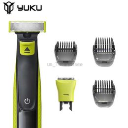 Electric Shavers YUKU Shaver Replacement Blades for Philips One Blade QP2520 QP2530 QP2630 QP6510 QP6520 Beard Trimmer 3 Length Adjustable Kit 240329