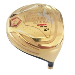 Men Golf Clubs MHONMA MH488 Golf Driver Head Right Handed Gold 9.5 or 10.5 Loft