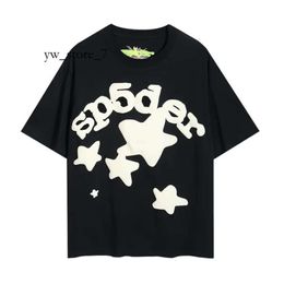 Sp5der Designer T Shirts Print Letter Spider T Shirt Short Sleeve High Street Young Thug Loose Oversize Casual Tshirt Cotton Shirts for Men Sp5der T Shirt 6482 3774