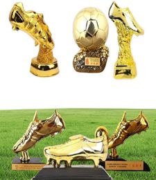 Resin Boot trophy worldcup C League Premier ship golden boot trophy soccer for fans Gifts or Souvenir4192706