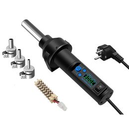 8032D Heat Gun Electrical Digital Display Temperature Adjustable Hair Dryer Air Gun Soldering For Mobile Phone Repair 240325