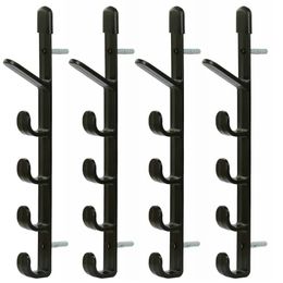 4pcs/pot Horizontal Designs 10-Club Golf Club Wall Mount Bracket Display Shelf Cases Rack 240312