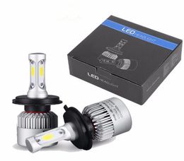 72W LED Conversion Kit White 6000K H1 H4 H7 H11 9005 9004 9007 S2 LED Headlights Bulb LED Auto Lamp 12V High Brightness7816246