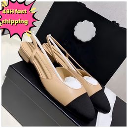 Designer shoes Luxury Dress Shoes Flat Boat sandal Bow Ladies Beach Vacation Sandals lady Wedding Party Shoes