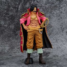Anime Manga 23cm Anime One Piece Figure Gol D Roger King OF Artist Action Figure Model Collection Statue Figurine Doll Toy For Birthday Gift 24329