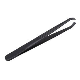 2024 1PCS Eyebrow Tweezers Facial Hair Removal Clip Stainless Steel Flat Slant Tip Eyebrow Eyelash Makeup Tweezer Beauty Toolsfor beauty tools eyebrow tweezer