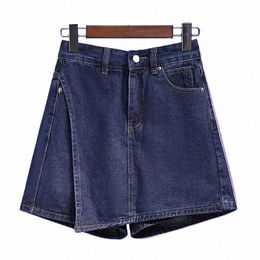 plus Size 3XL 4XL 5XL Y2K Short Jeans For Women High Waist Fi Casual Sexy Mini Denin Skirt Short Pant 2023 Summer Clothing W4Rm#