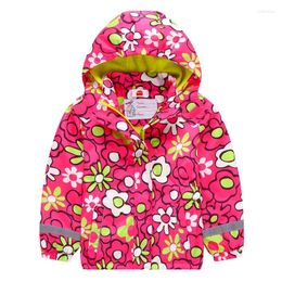 Jackets Waterproof Windproof Baby Girls Child Coat Children Outerwear Warm Polar Fleece Hooded For 3-12T Winter Autumn