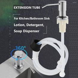 Liquid Soap Dispenser Countertop Home Detergent Extension Tube Water Pump Lotion Kitchen Sink Mounted Dishwashing