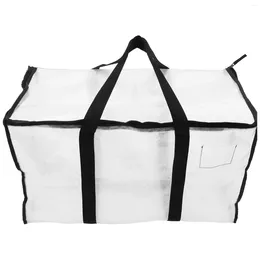 Storage Bags Large Capacity Moving Bag Boxes For Clothes Quilt Container Heavy Duffel Travel Blanket Polyester