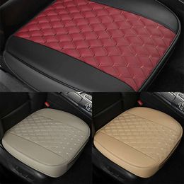 Upgrade Upgrade Waterproof Leather Car Seat Cover Universal Breathable Car Front Rear Seat Cushion Protector Mat Pad For Truck Suv Van