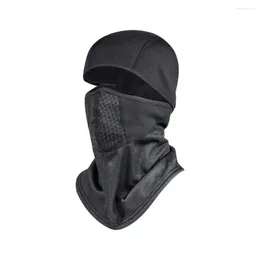 Cycling Caps Winter Warm Running Scarf Balaclava Velvet Bike Full Face Cover Headwear Climbing Fishing Skating Hat